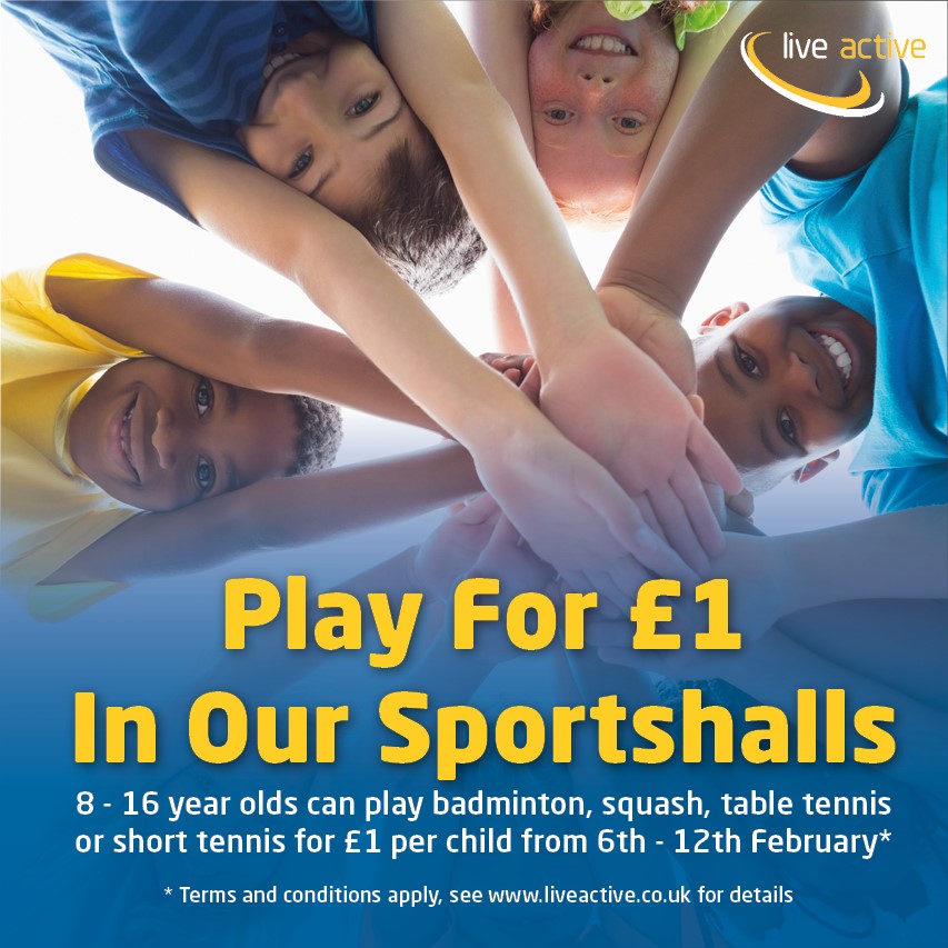 Live Active Leisure Sportshall Offer